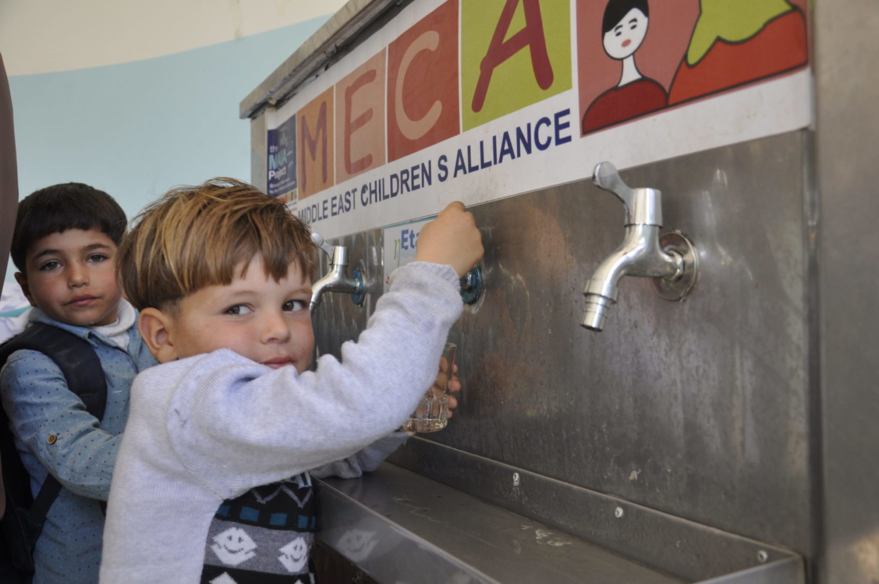 The Middle East Children’s Alliance (MECA) - providing water to Palestinian children