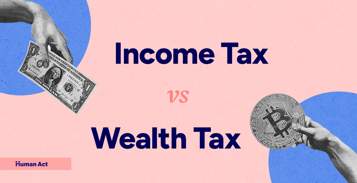 income tax vs wealth tax
