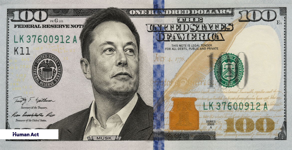 Elon Musk is the first trillionaire in the world